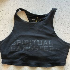 Spiritual Gangster high neck bra